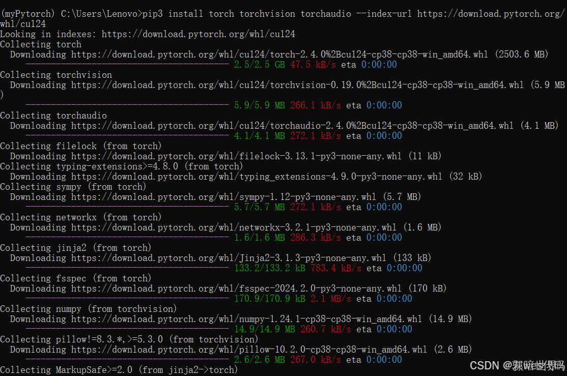 PyTorch安装教程（GPU版）_安装pytorch gpu版本-CSDN博客