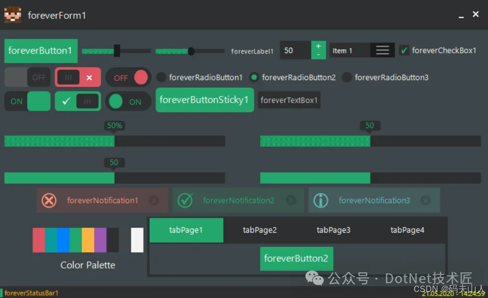 WinForm UI控件库-ReaLTaiizor-CSDN博客