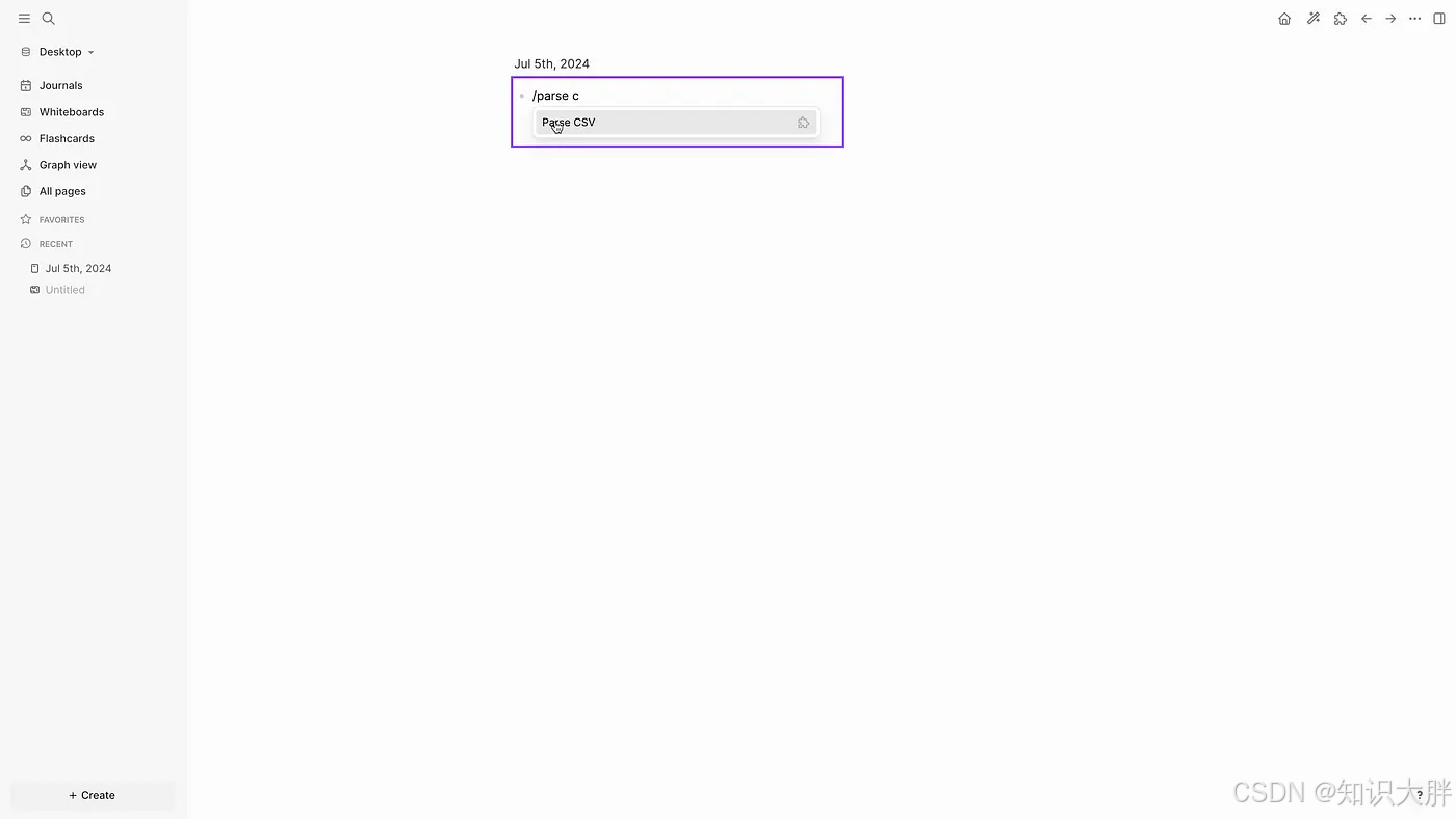AI 知识管理系列之学习使用 LogSeq 和插件 (Markmap+CSV Parser) 从 CSV 文件自动创建思维导图_logseq ...