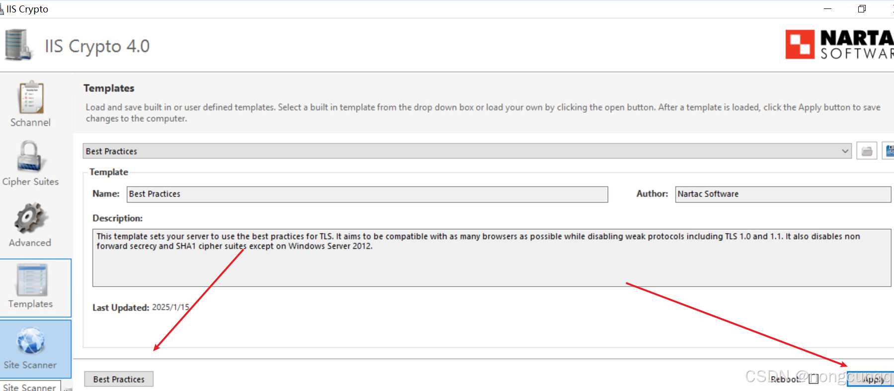 解决3389 扫描漏洞IIS Crypto GUI-CSDN博客