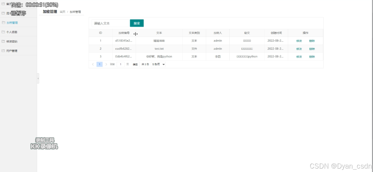 【Python项目】基于混沌系统敏感文本信息加密算法_混沌加密算法解密python实现-CSDN博客