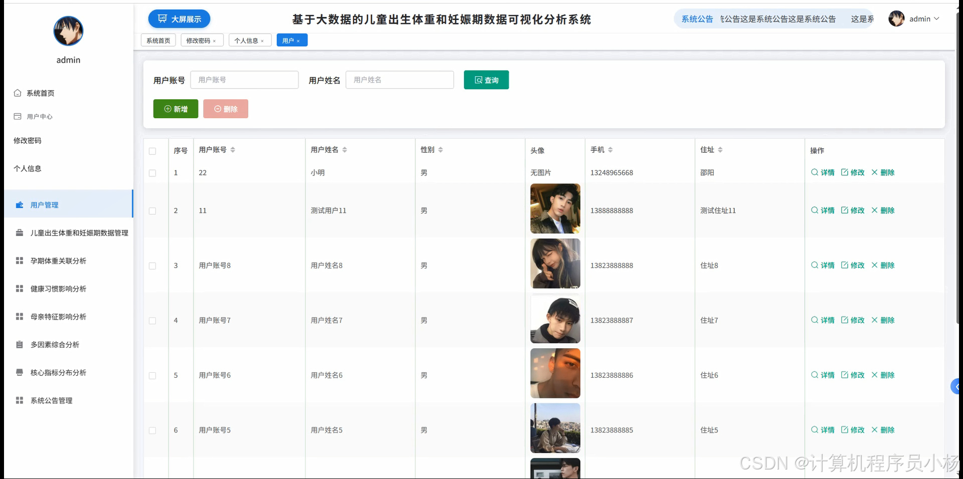 Python大数据分析毕设:妊娠期数据可视化系统完整技术栈实现-CSDN博客