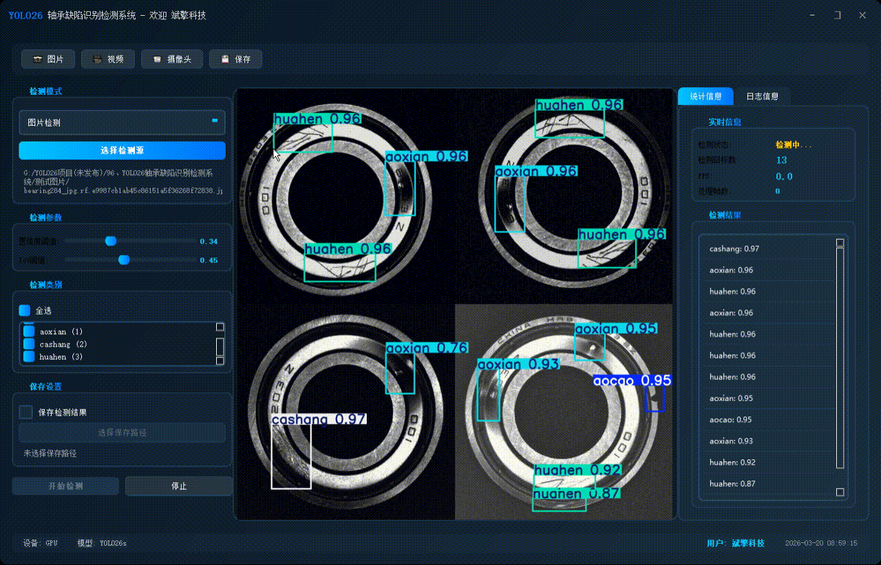 手把手教你用YOLO26训练轴承缺陷检测（项目源码+数据集+模型权重+UI界面+python+深度学习+远程环境部署）-CSDN博客