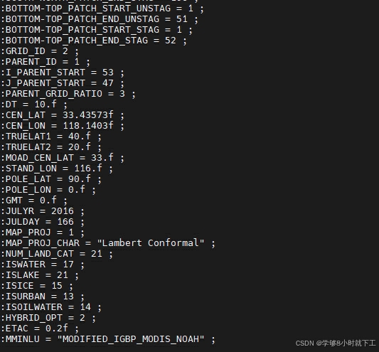 WRF报错Land Use Dataset ‘‘ not found in VEGPARM.TBL. 解决方案（MATLAB版）-CSDN博客