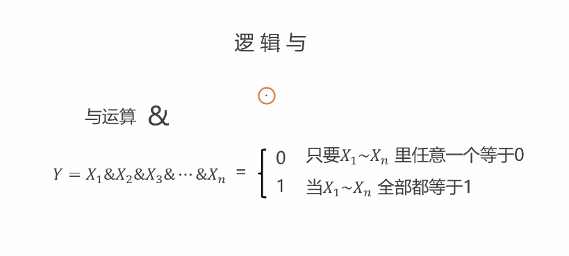 逻辑与