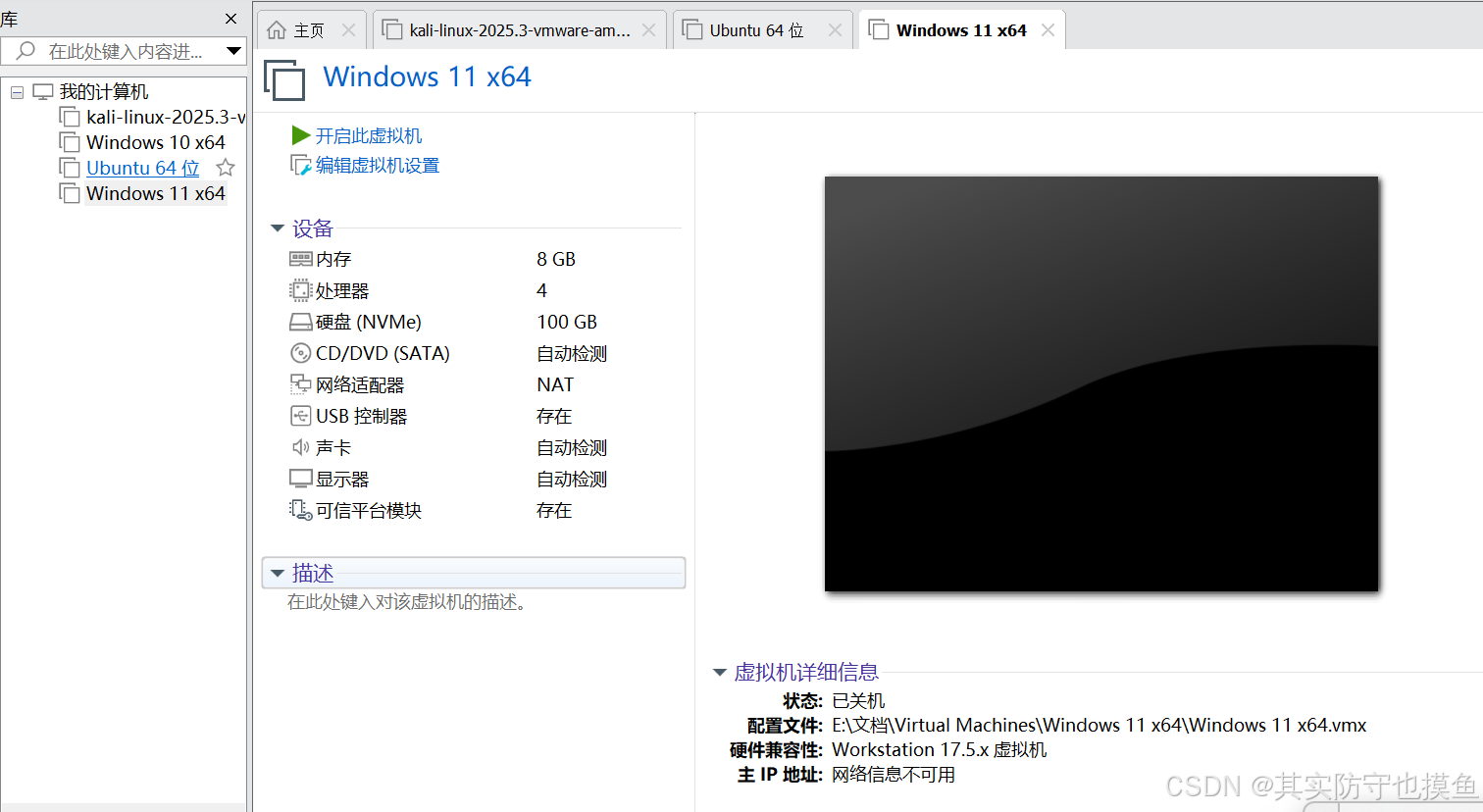 手把手教你安装配置windows11虚拟机_win11虚拟机-CSDN博客