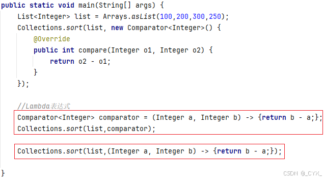 java~Lambda表达式_java hashset removeif-CSDN博客