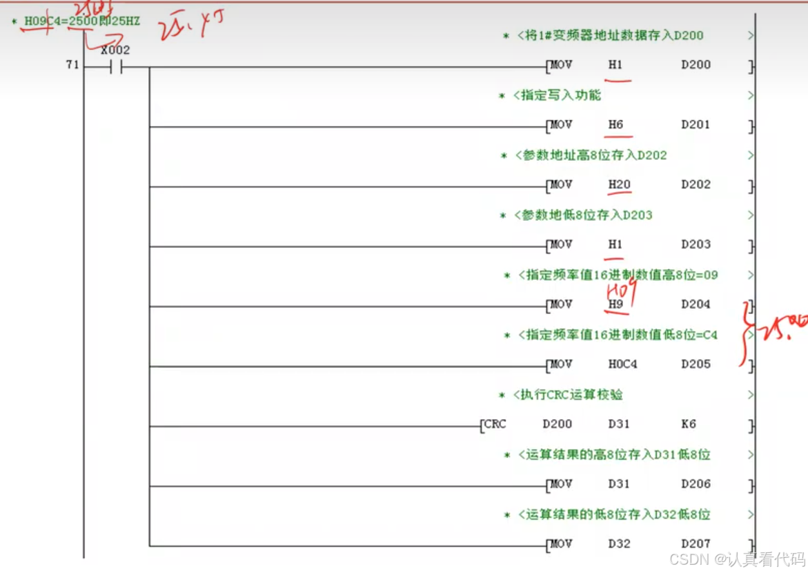 三菱FX3U系列PLC编程学习笔记