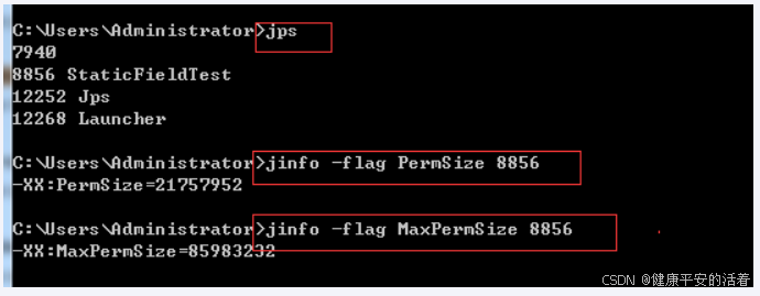 JVM 调优篇2 jvm的内存结构以及堆栈参数设置与查看