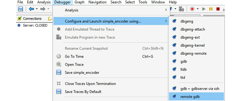 DR拍片机器怎么调Ghidra 软件逆向工程入门 第 16 章 调试_https://www.jmylbn.com_新闻资讯_第57张