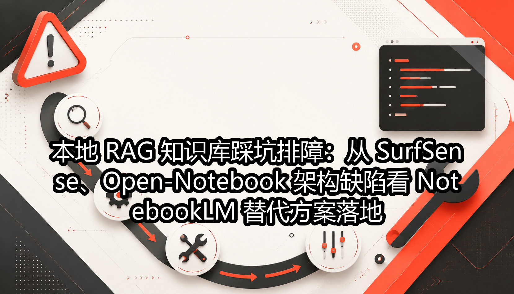 本地 RAG 知识库踩坑排障：从 SurfSense、Open-Notebook 架构缺陷看 NotebookLM 替代方案落地