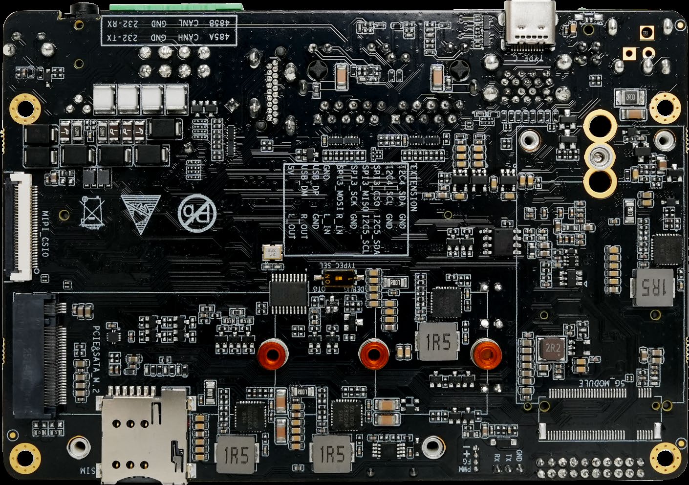 AIO-8550JD4 接口布局(背面)