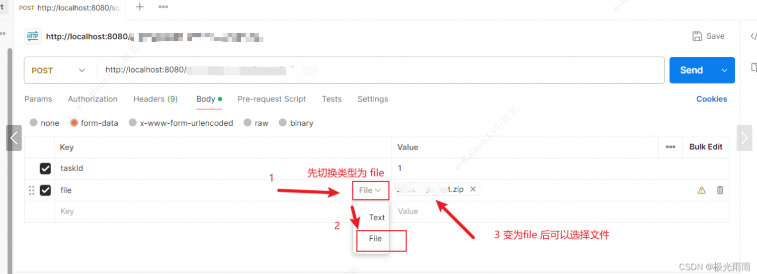 Postmaping postman 请求上传文件,post请求携带文件,以及对应postMapping 处接收写法_postman如何上传文件让 ...