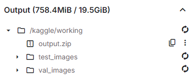使用1中代码创建output.zip后的文件目录