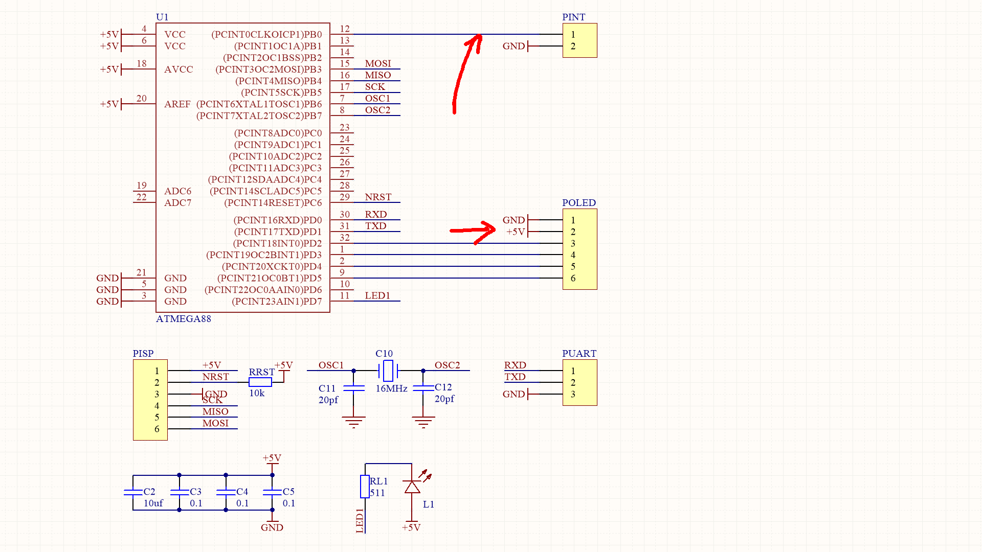 测试电路PCB布局
