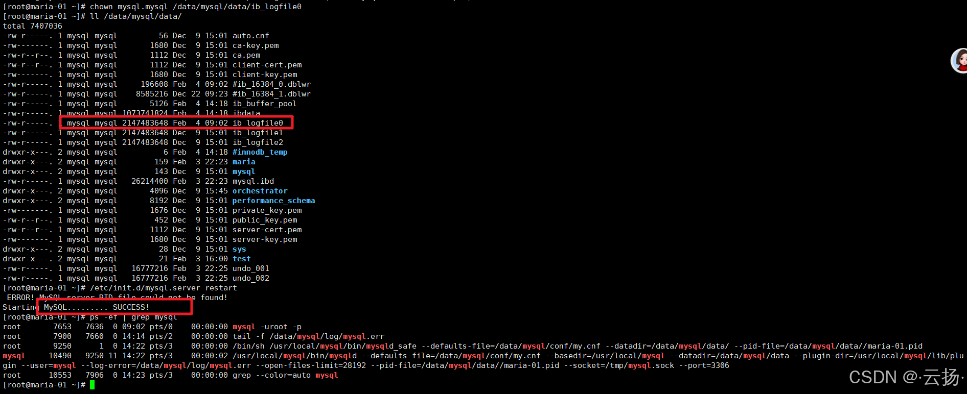 MySQL错误日志Error Log完全指南：从配置到故障排查实战_mysql错误日志在哪-CSDN博客