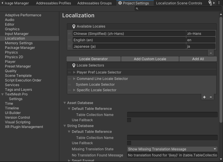 Unity之（多语言）Localization本地化工具_unity localization