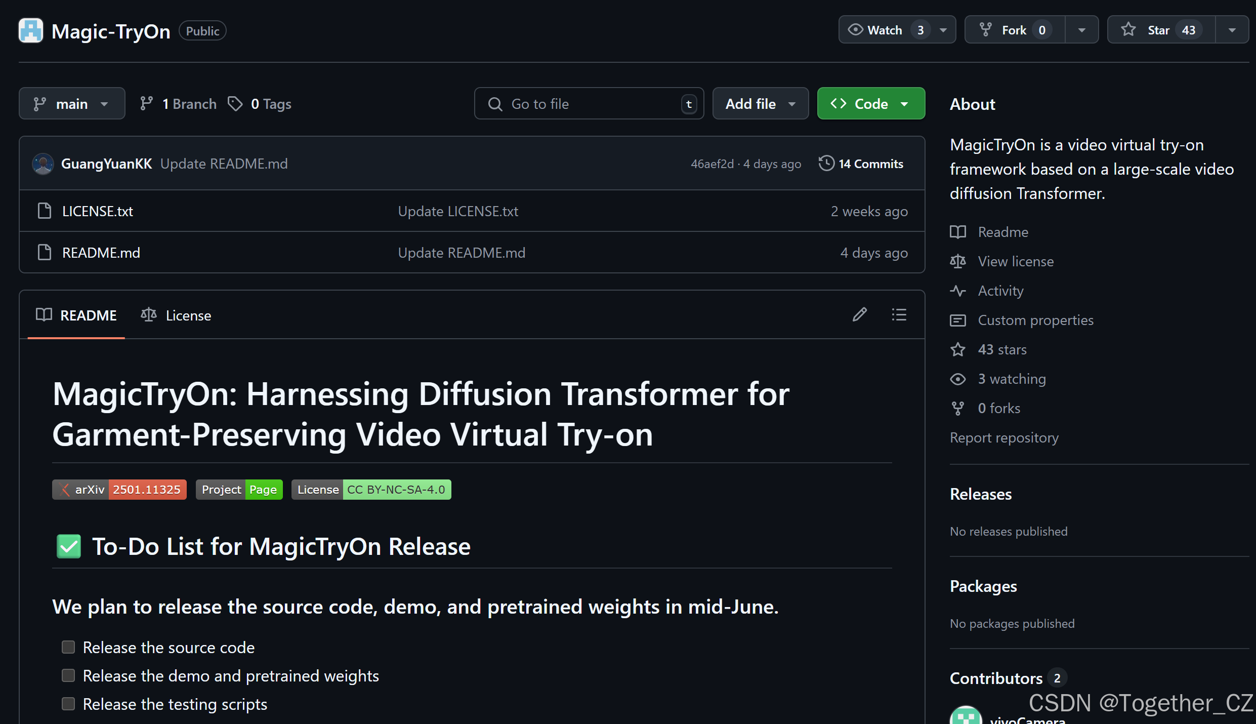MagicTryOn: Harnessing Diffusion Transformer for Garment-Preserving ...