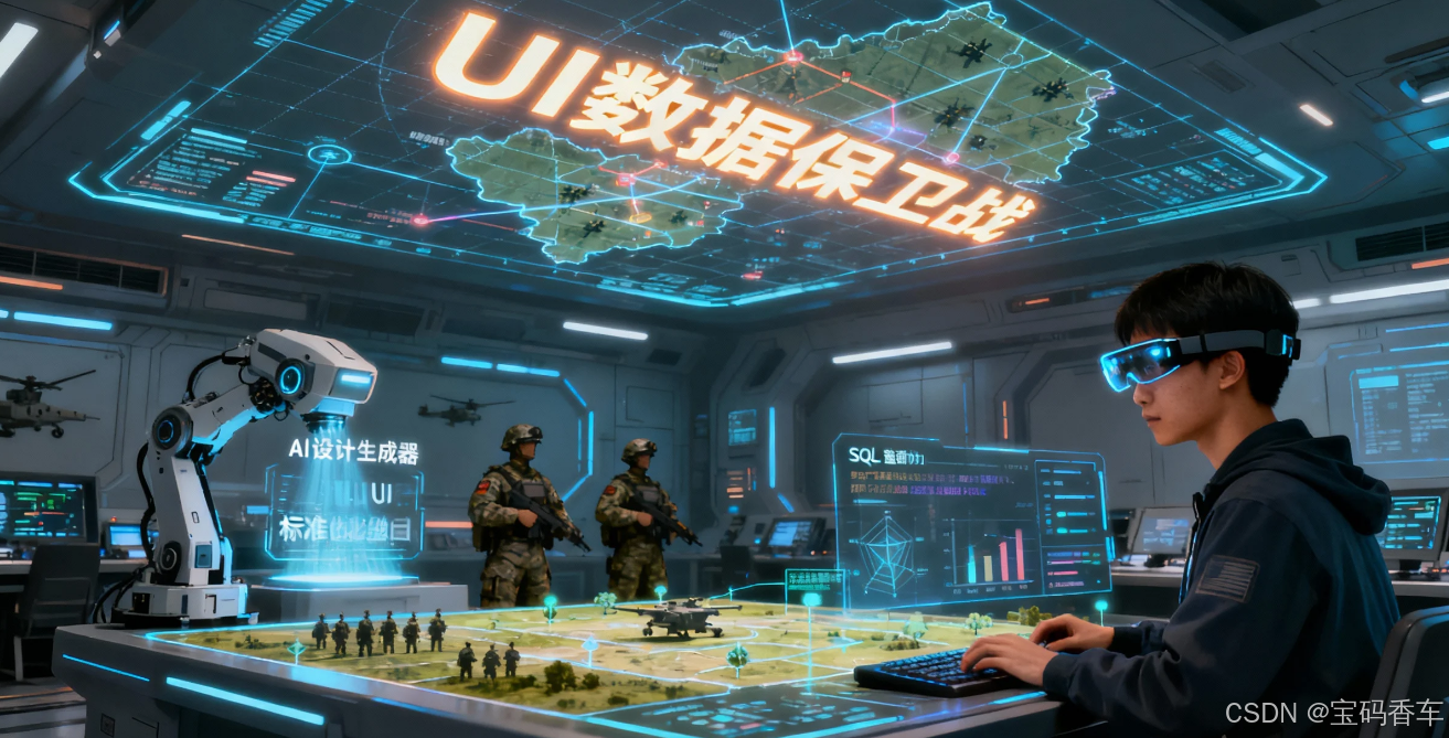 当AI优化UI交互:初级开发者的设计焦虑与SQL数据破局指南——老码农的界面保卫战