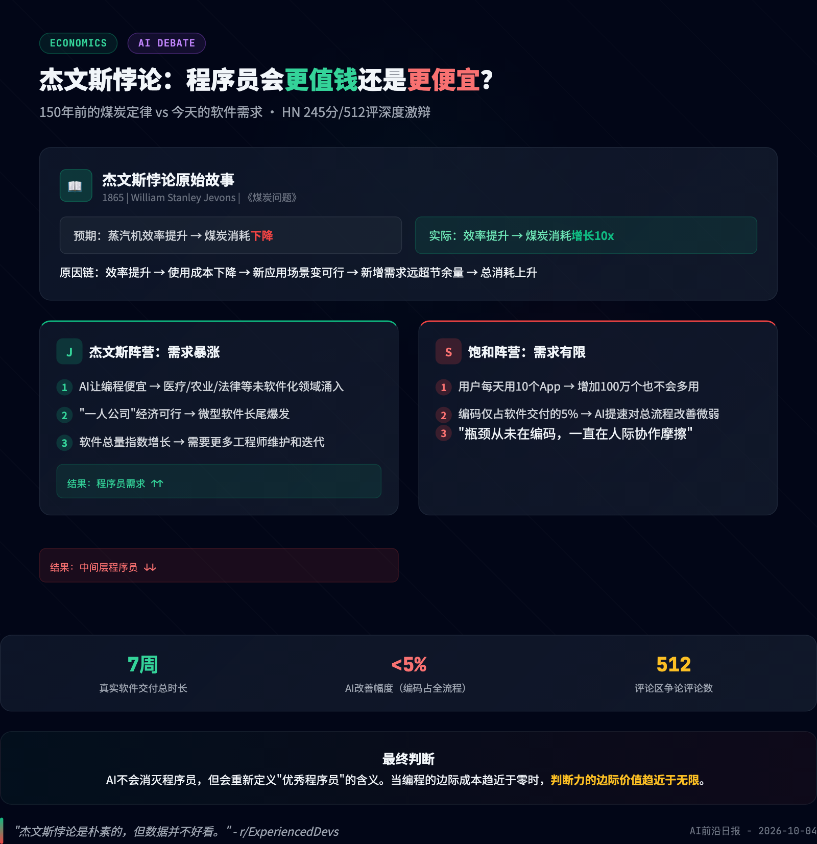 杰文斯悖论的两种命运