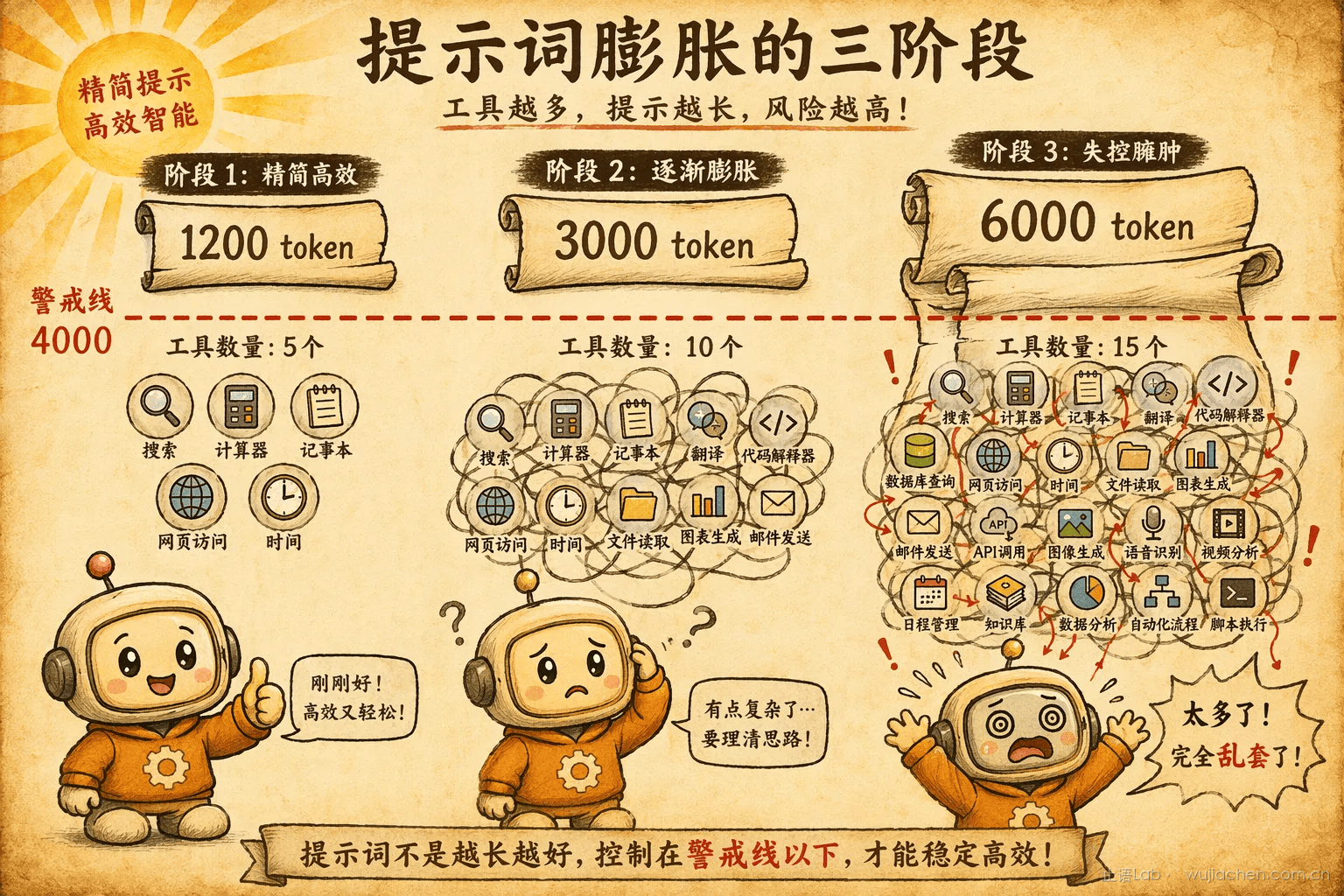 提示词膨胀过程