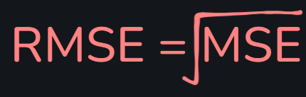 RMSE =