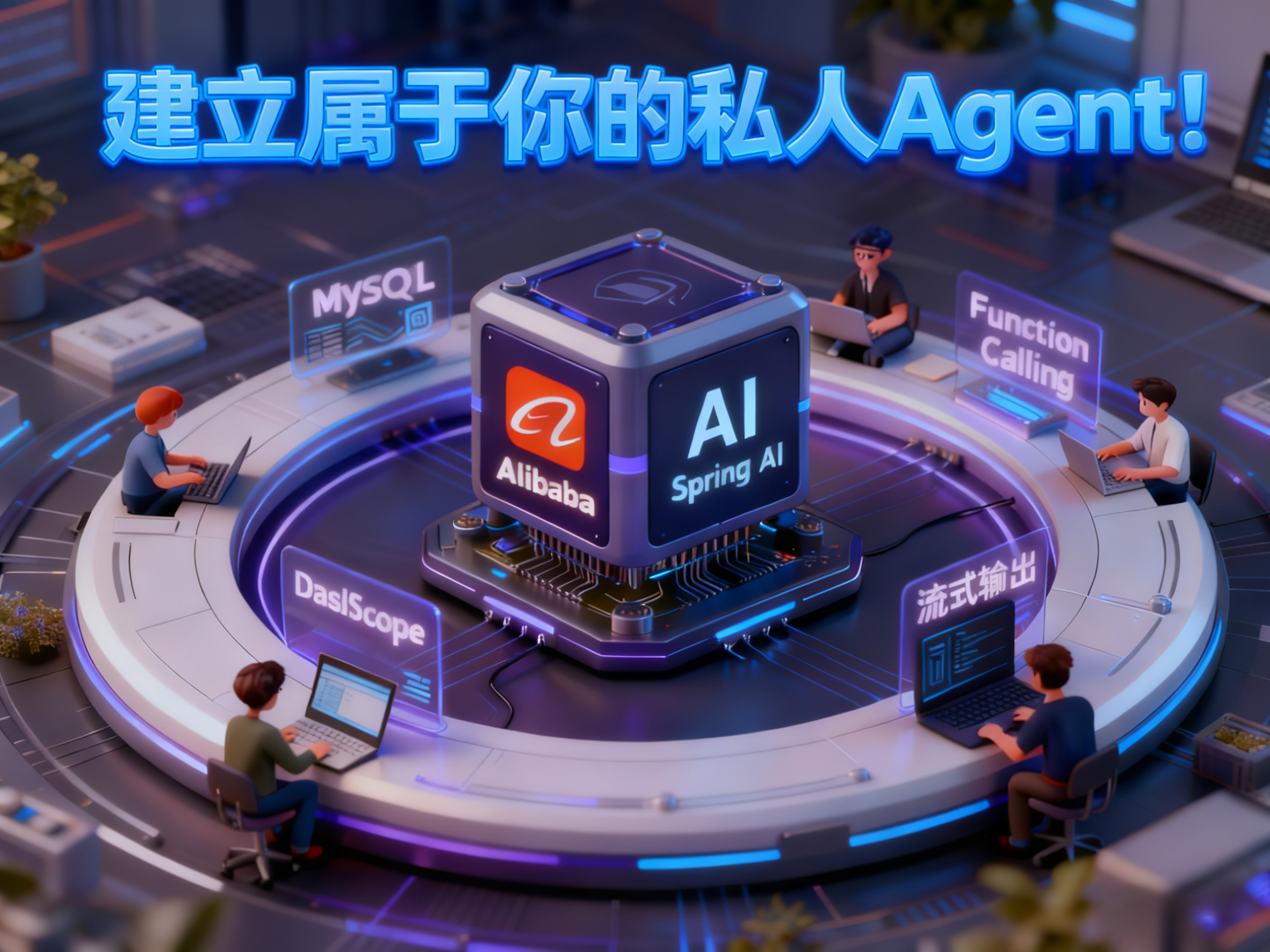 做AI智能体的宝子们！Spring AI Alibaba 搭配 MySQL 存聊天回忆，流式输出真的绝，结合Function Calling ...