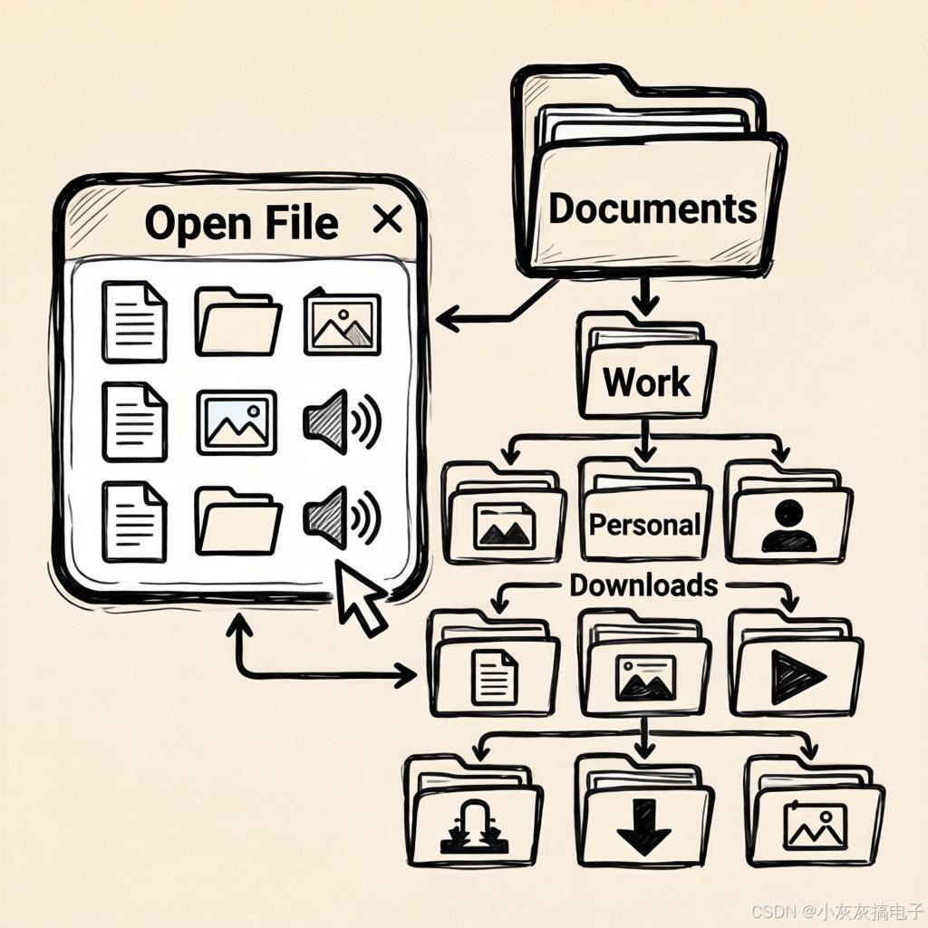 File Dialog Ux QML FileDialog和FolderDialog详解_qt qml filedialog-CSDN博客