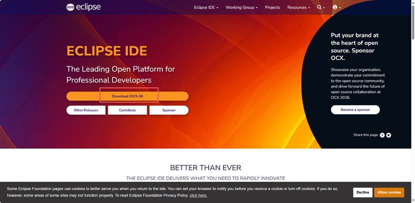 Java环境配置及Eclipse下载_eclipse adoptium-CSDN博客