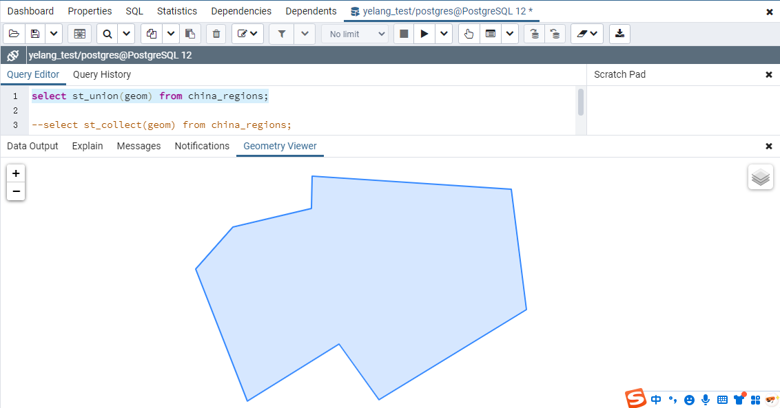 PostGIS新手必读:ST_Union与ST_Collect的简单区别与使用示例_postgis 测试数据-CSDN博客
