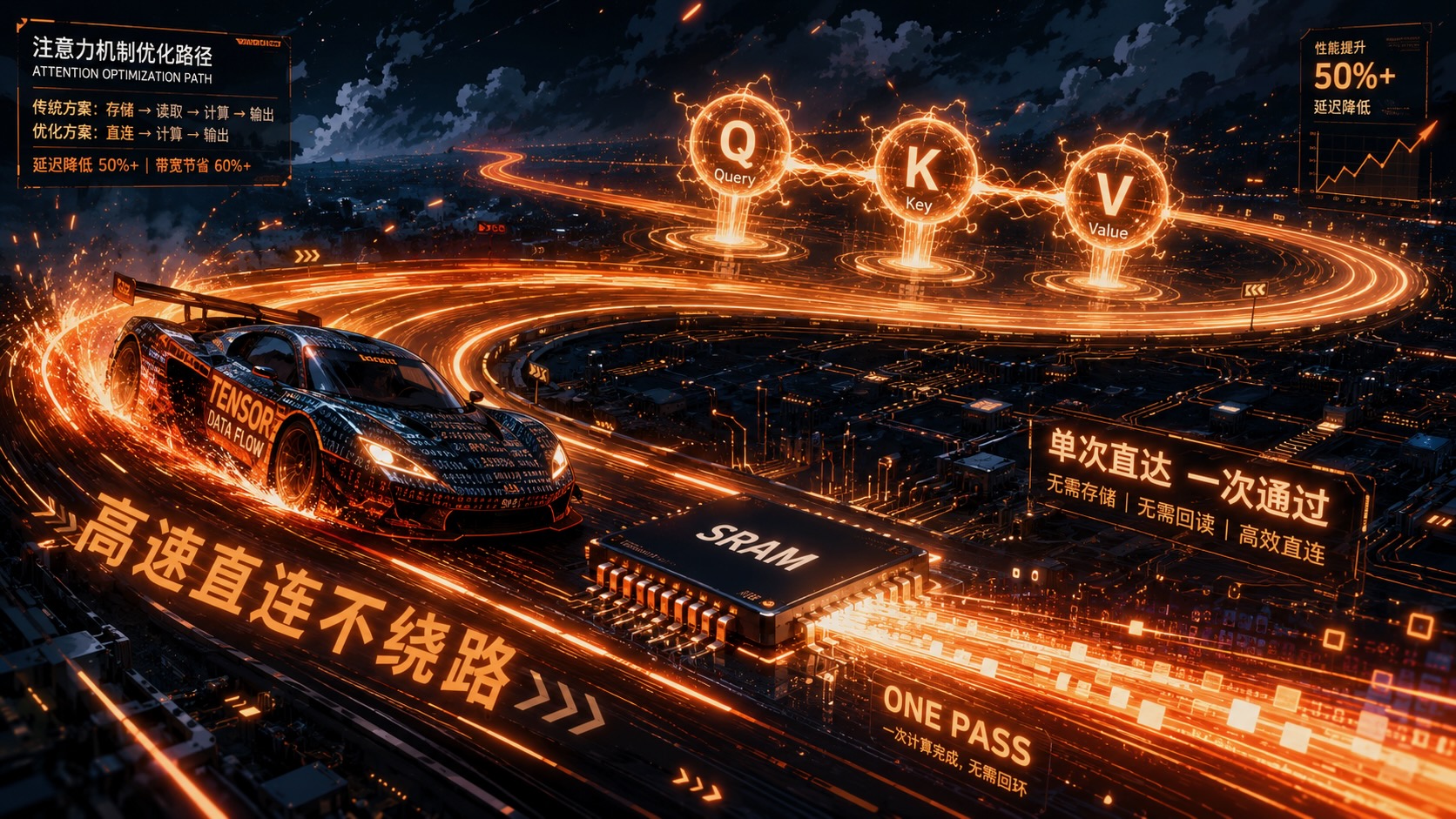 图4 注意力机制与显存访存优化