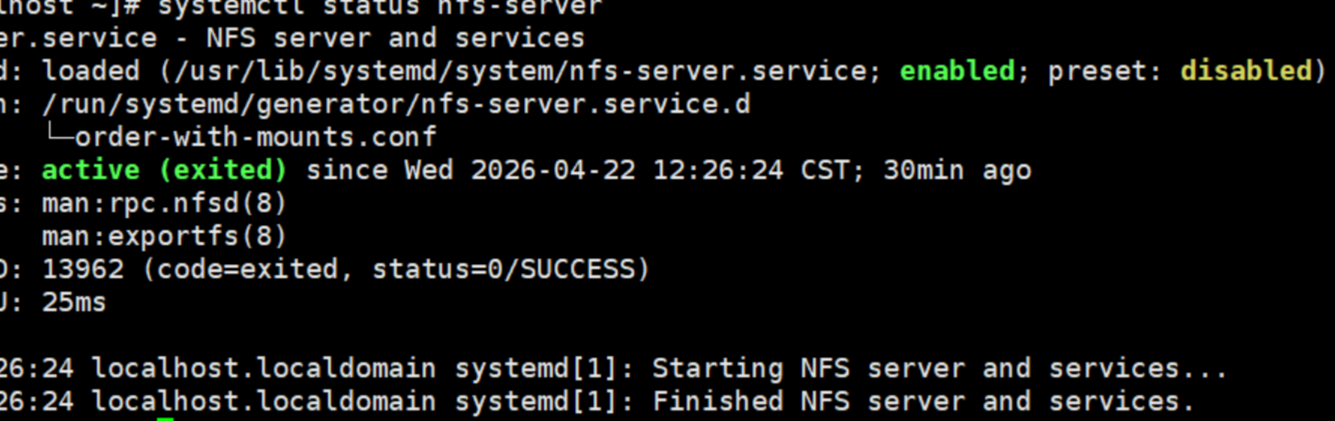 Nfs Rpc Status Change RHCE第二次作业-CSDN博客