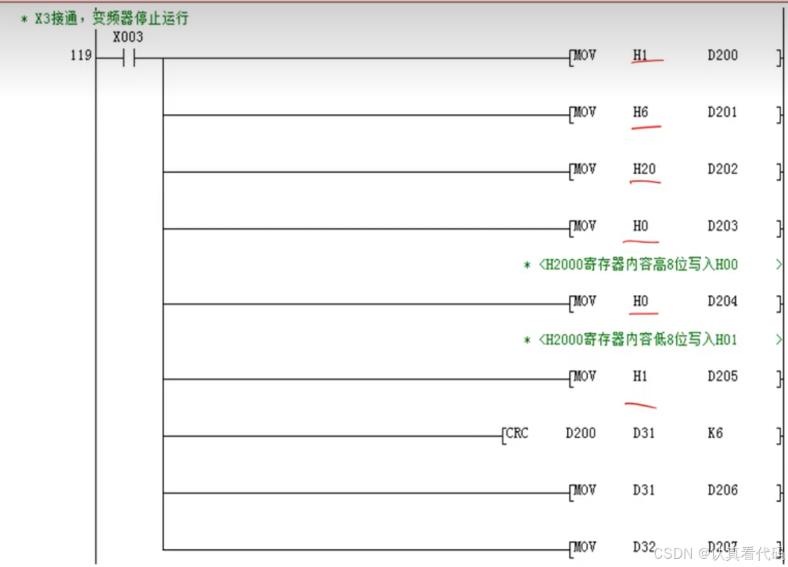 三菱FX3U系列PLC编程学习笔记