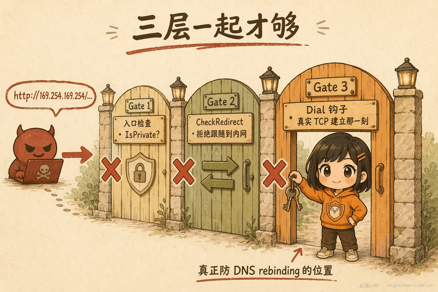 SSRF 三层防御