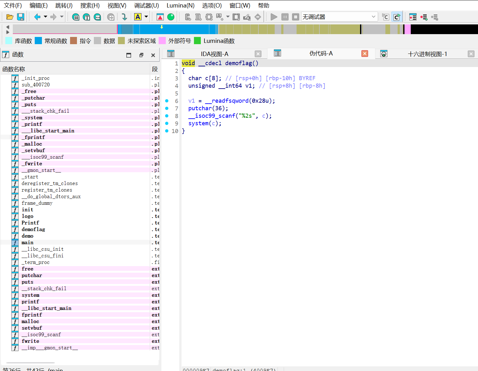 Fastbin CTFshow-pwn147-fastbin_dup调试解析_fastbin的pwn题目-CSDN博客