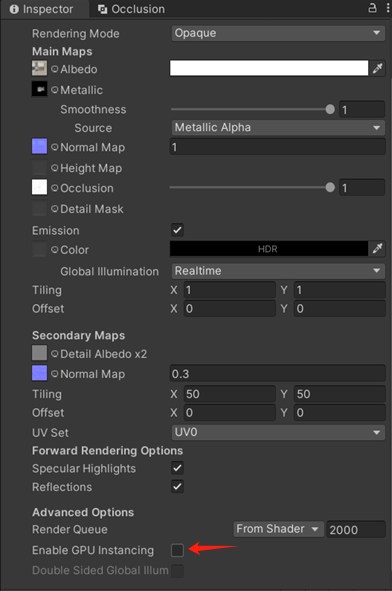 Unity 场景物品优化方案