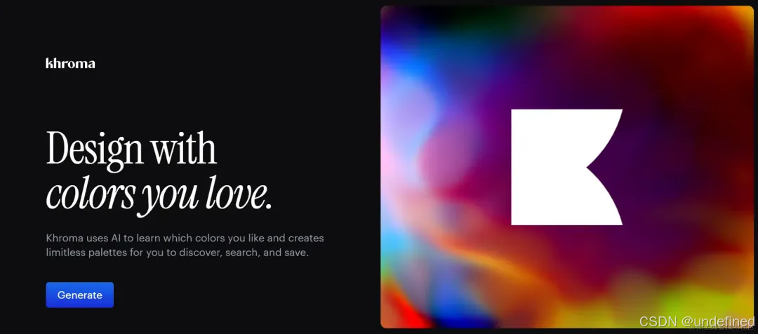 Khroma 配色