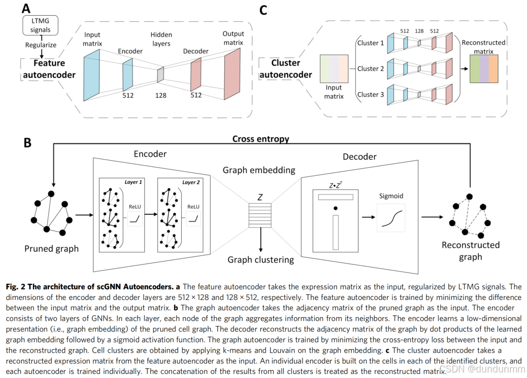 Scgraph 论文阅读:scGNN is a novel graph neural network frameworkfor single-cell RNA ...