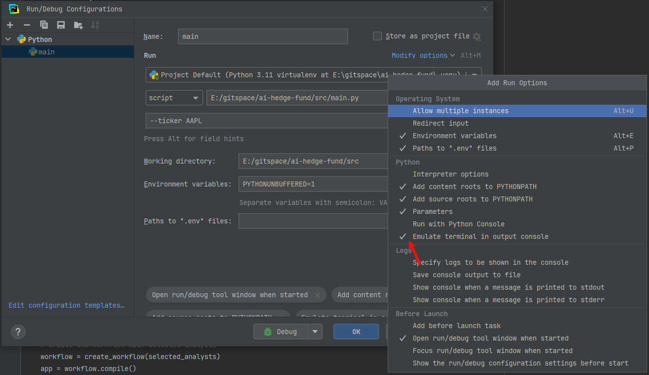 pycharm调试questionary报错prompt_toolkit.output.win32 ...