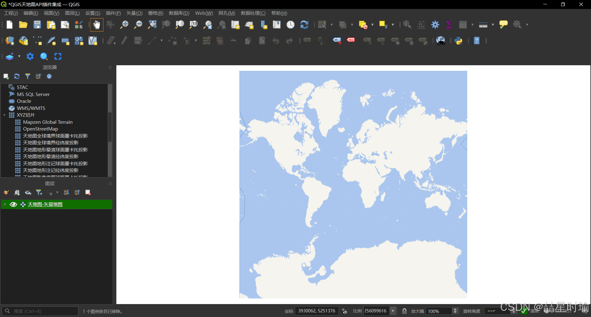 天地图地图API 与 QGIS 集成--插件快速添加【天地图教程4】_qgis添加天地图-CSDN博客