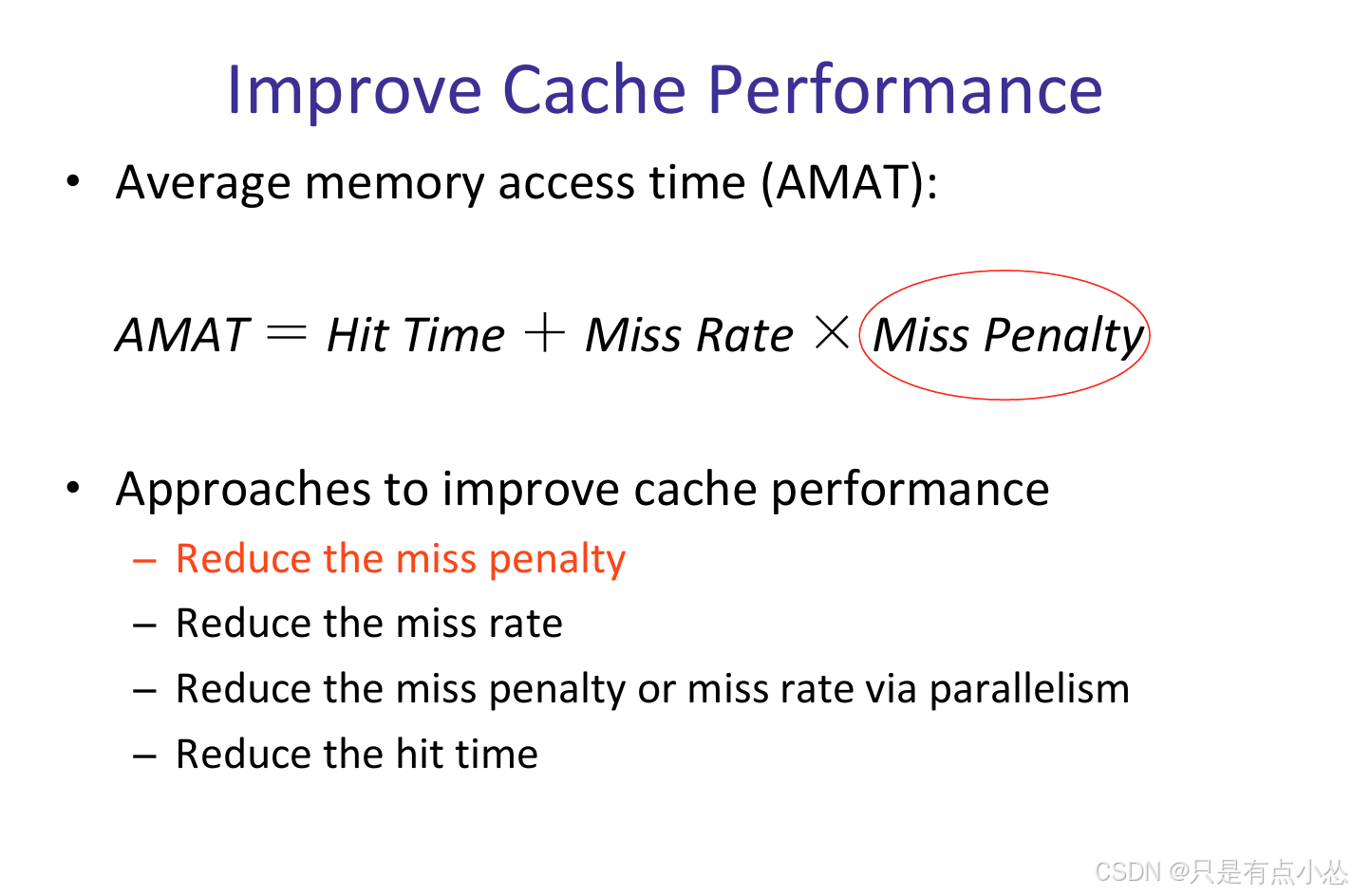 cache中AMAT_cache amat-CSDN博客