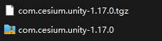 Cesium for Unity离线安装方法