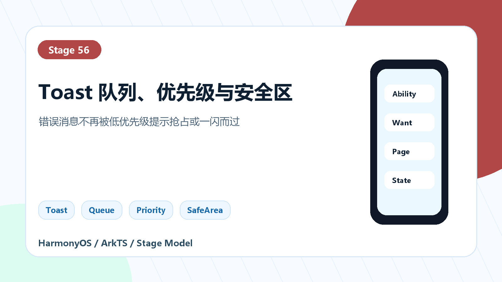 Toast队列与安全区主题封面