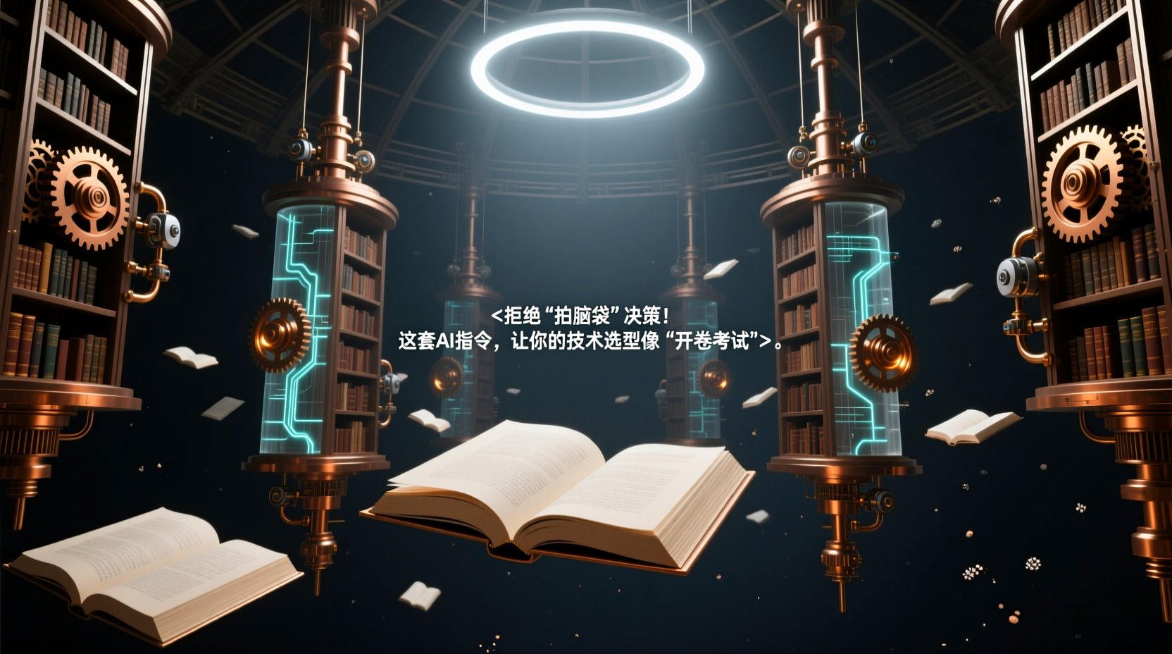 拒绝"拍脑袋"决策！这套AI指令，让你的技术选型像"开卷考试"