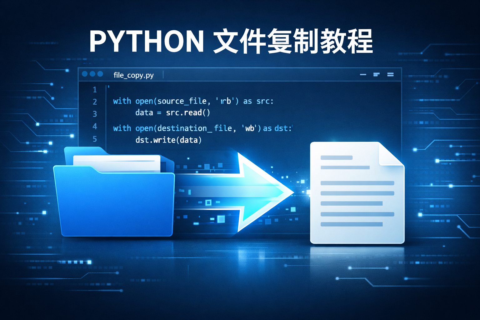 Python文件复制 shutil.copy 怎么用?一篇文章讲清楚文件复制、覆盖与常见坑-CSDN博客