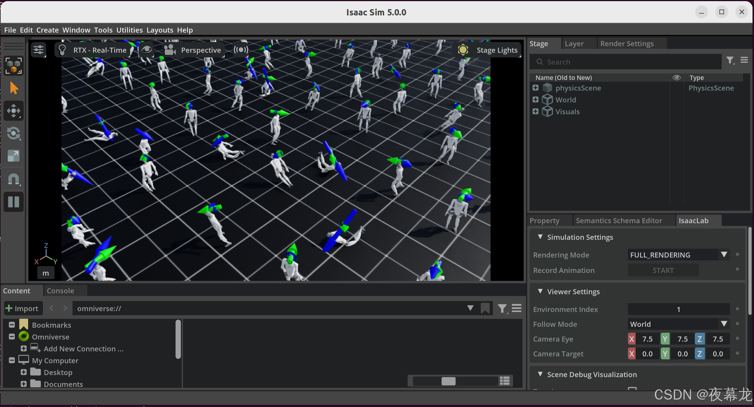宇树G1 部署（五）——强化学习运动控制（IsaacLab  版）_isaaclab中训练的策略如何部署到mujoco中做仿真,具体步骤,每一步的作用,举个-CSDN博客