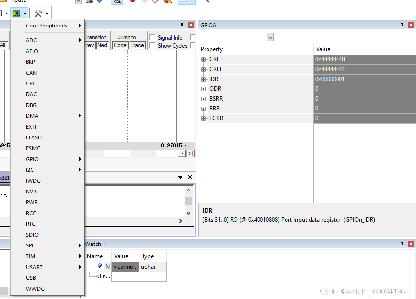 STM32常用的几种调试方式_stm32串口调试助手