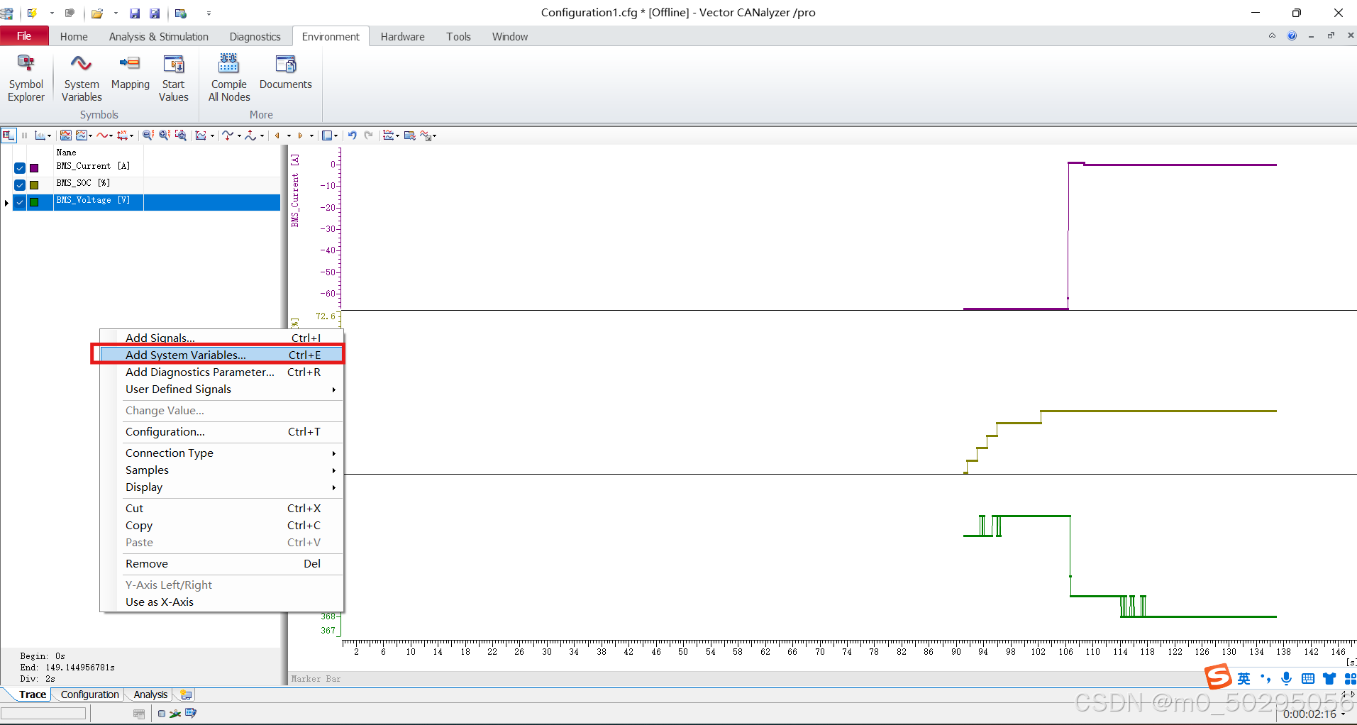 CANalyzer/CANOE编制离线数据分析脚本_canalyzer分析离线数据-CSDN博客