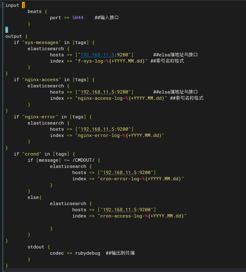 Elasticsearch+Logstash+Filebeat+Kibana部署