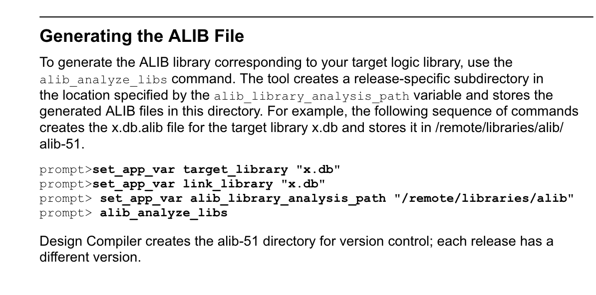 Generating the ALIB File。alib用和不用有什么区别-CSDN博客